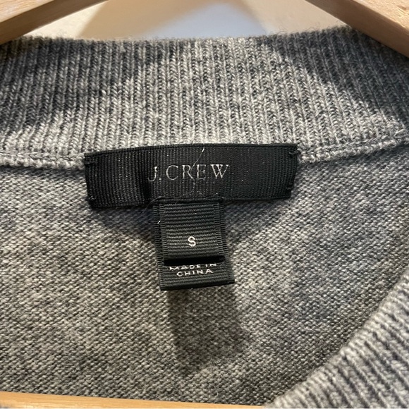 J. Crew Wool Blend Ruffle Sleeve Sweater - Picture 3 of 4